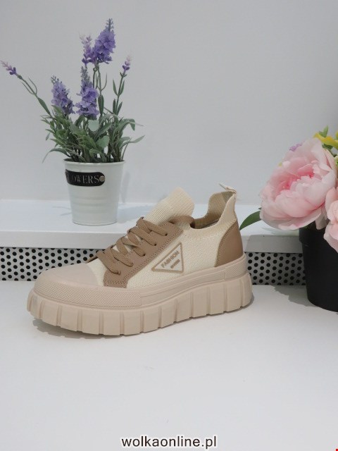 Trampki damskie 23003 BEIGE 36-41