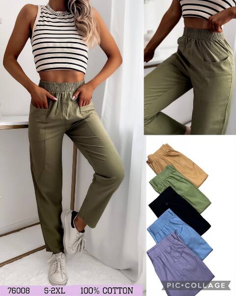 Spodnie damskie 76008 Mix kolor S-2XL 1