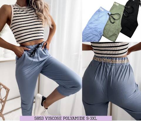 Spodnie damskie 5853 Mix kolor S-2XL 1
