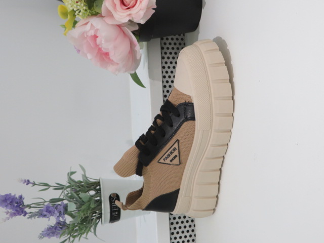 Trampki damskie 23003 KHAKI 36-41