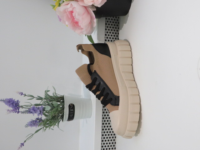 Trampki damskie 23003 KHAKI 36-41 1
