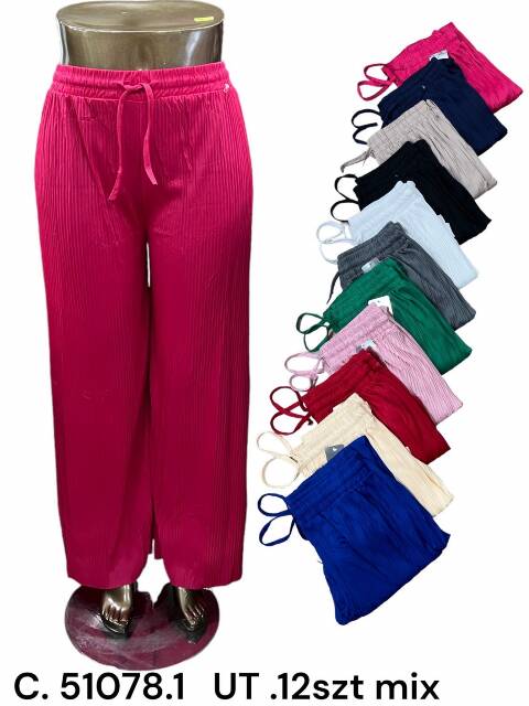 Spodnie damskie 51078 Mix kolor Standard