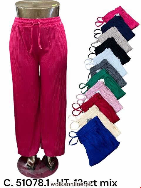 Spodnie damskie 51078 Mix kolor Standard