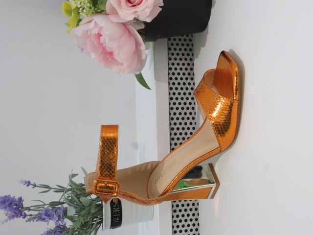 Czółenka Damskie X8287 ORANGE 36-41