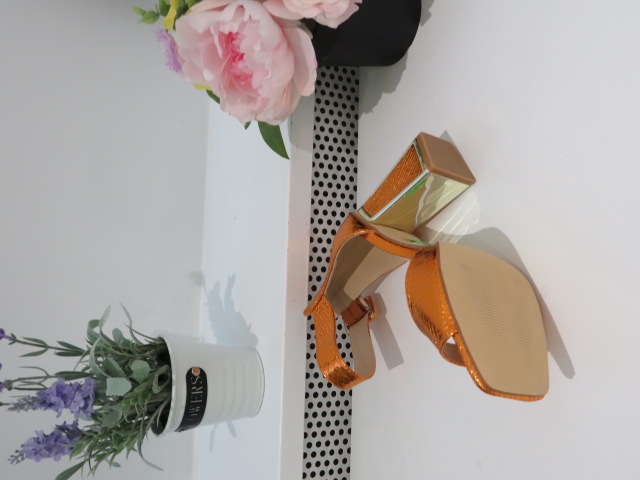 Czółenka Damskie X8287 ORANGE 36-41 2