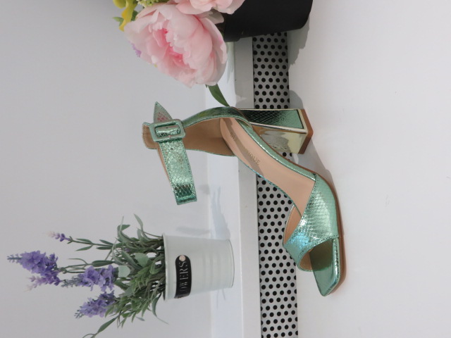 Czółenka Damskie X8287 GREEN 36-41