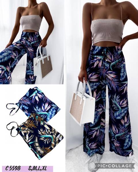 Spodnie damskie C5598 Mix kolor S-XL 1