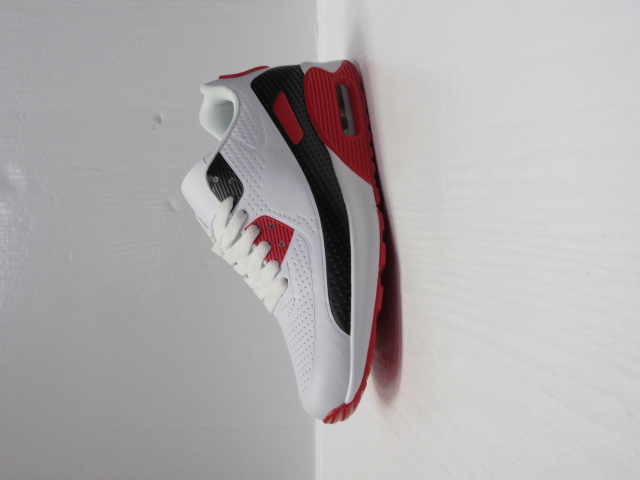 Sportowe Damskie D014-325 WHITE/BLACK/RED 36-41
