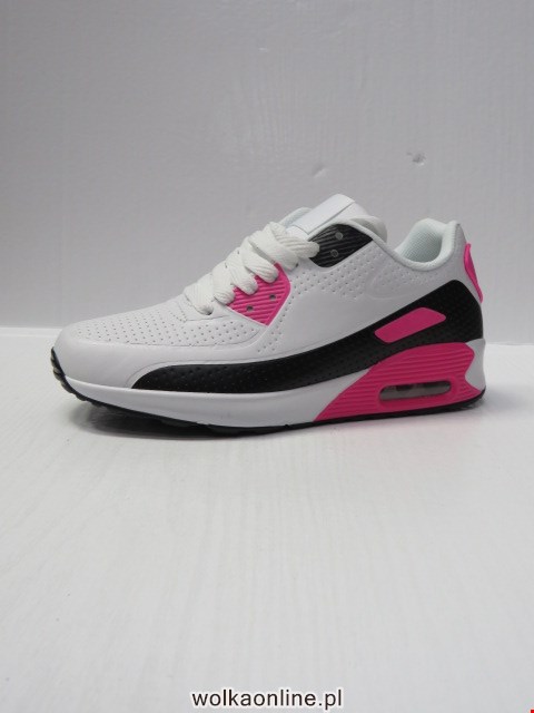 Sportowe Damskie D014-319 WHITE/BLACK/FUSHIA 36-41