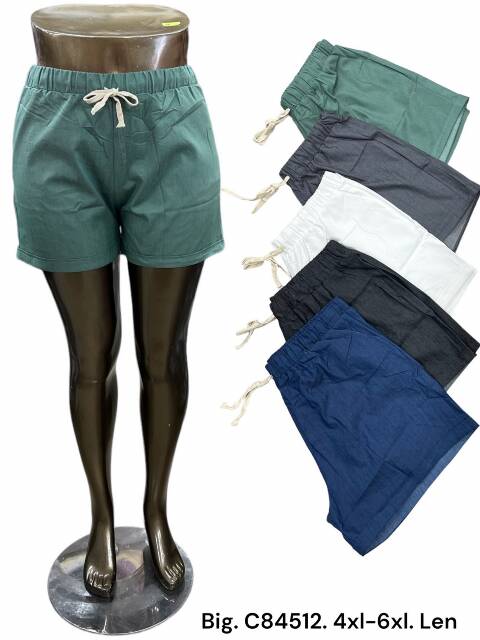 Szorty damskie C84512 Mix kolor 4XL-6XL 1