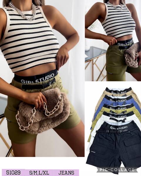 Szorty damskie 51029 Mix kolor S-XL 1