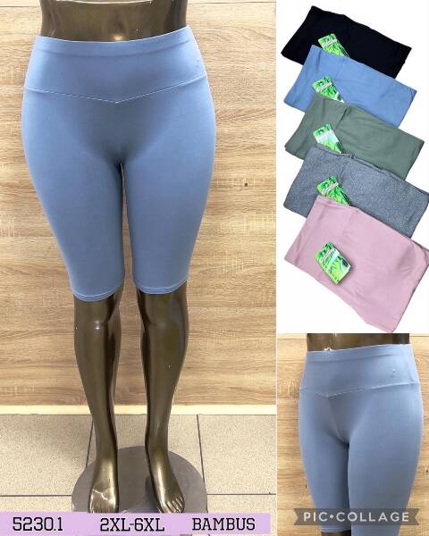 Spodenki damskie 52301 Mix kolor 2XL-6XL 1