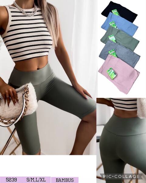 Spodenki damskie 5239 Mix kolor S-XL 1