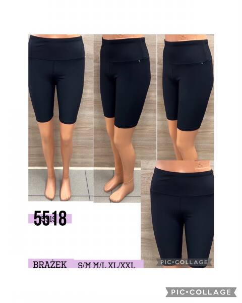 Spodenki damskie 5518 1 kolor S-2XL