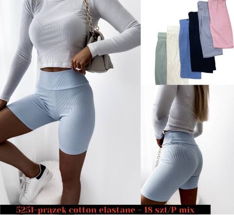 Spodenki damskie 5251 Mix kolor S-L 1