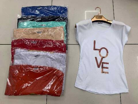 Bluzka damskie 6224 1 kolor S-2XL 1