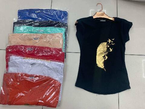 Bluzka damskie 6227 1 kolor S-2XL 1