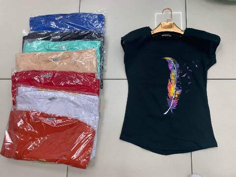 Bluzka damskie 6228 1 kolor S-2XL 1