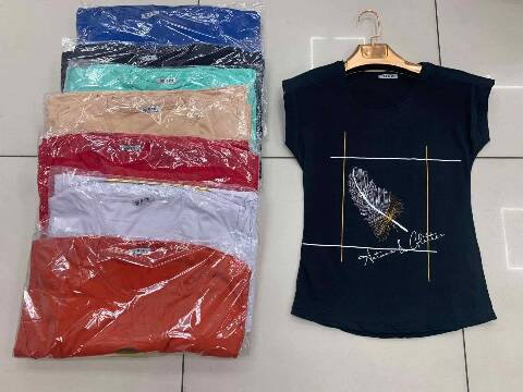 Bluzka damskie 6229 1 kolor S-2XL 1