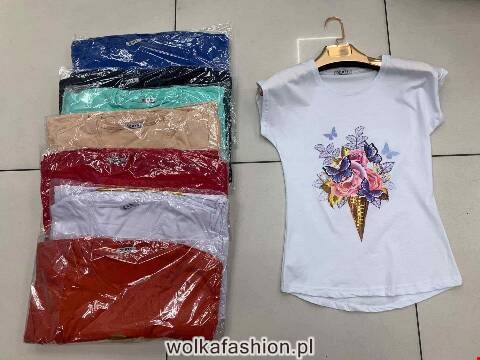 Bluzka damskie 6231 1 kolor S-2XL