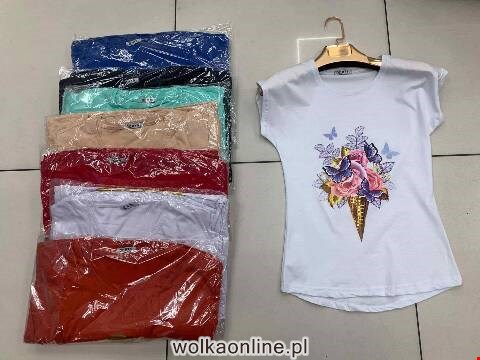 Bluzka damskie 6231 1 kolor S-2XL