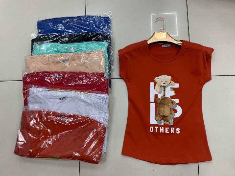 Bluzka damskie 6232 1 kolor S-2XL 1