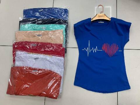 Bluzka damskie 6233 1 kolor S-2XL 1