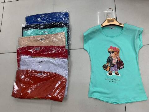 Bluzka damskie 6234 1 kolor S-2XL 1