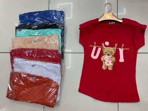 Bluzka damskie 6236 1 kolor S-2XL 1