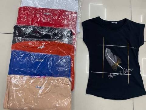 Bluzka damskie 6240 1 kolor S-2XL 1