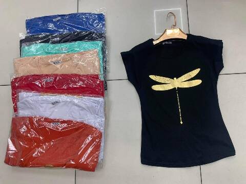 Bluzka damskie 6243 1 kolor S-2XL 1