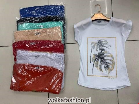 Bluzka damskie 6245 1 kolor S-2XL