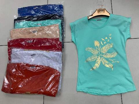 Bluzka damskie 6249 1 kolor S-2XL