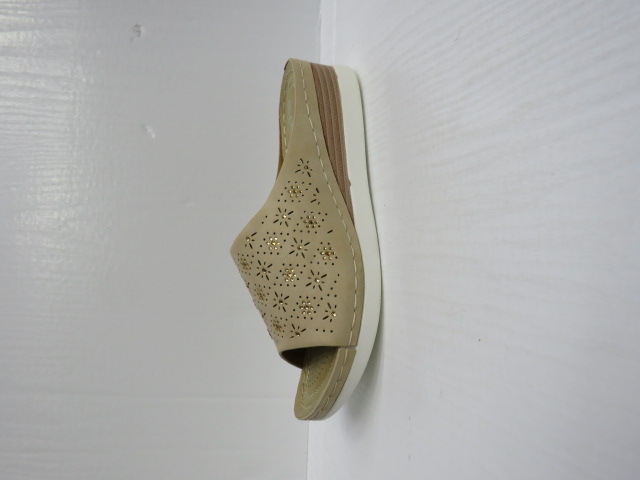 Klapki Damskie N22-890 BEIGE 36-41