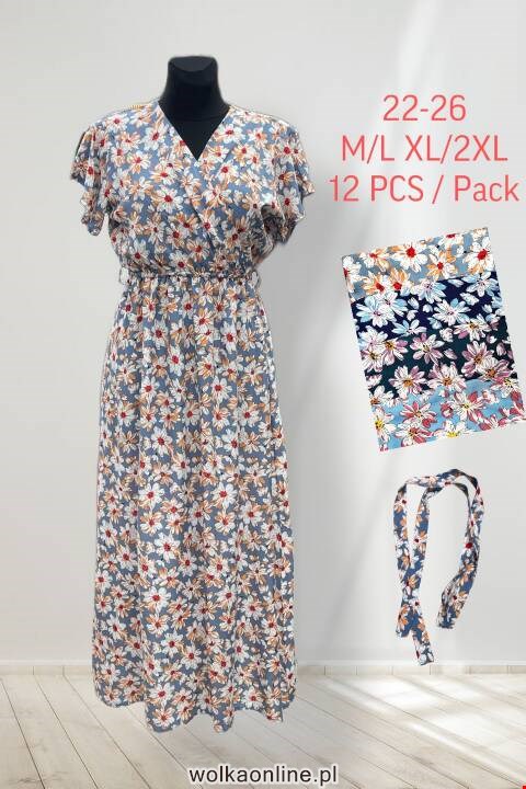 Sukienka damskie 22-26 Mix kolor M-2XL