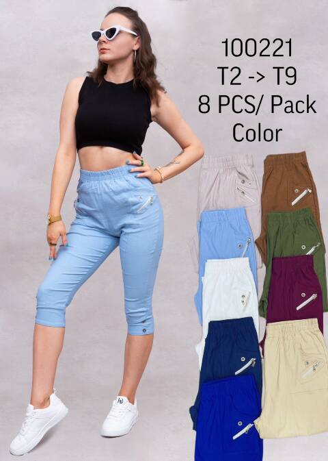 Rybaczki damskie 100221 Mix kolor T2-T9