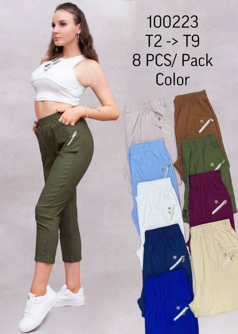 Rybaczki damskie 100223 Mix kolor T2-T9