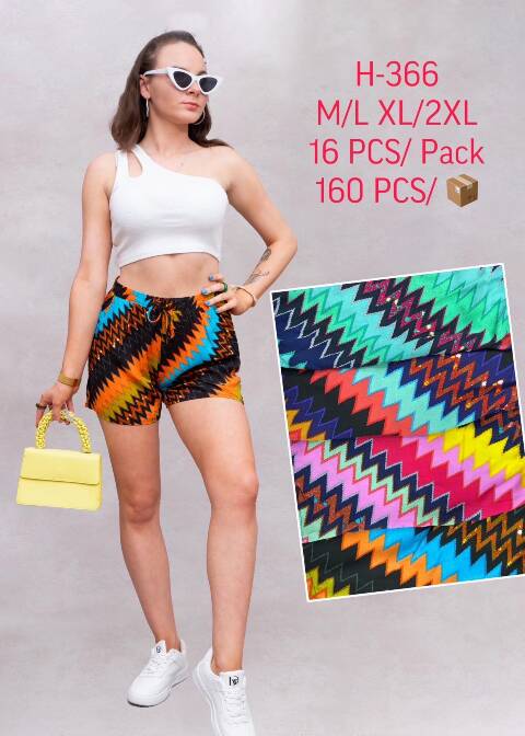 Szorty damskie H-366 Mix kolor M-2XL 1