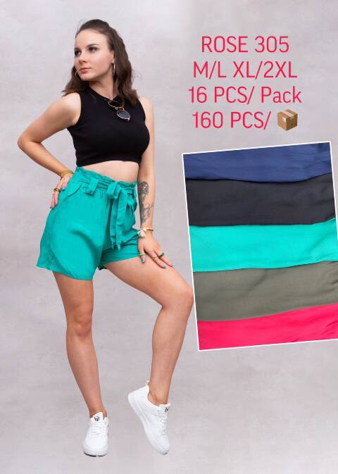 Szorty damskie ROSE 305 Mix kolor M-2XL 1