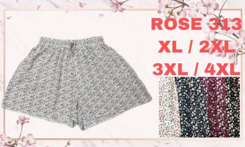 Szorty damskie ROSE 313 Mix kolor XL-4XL