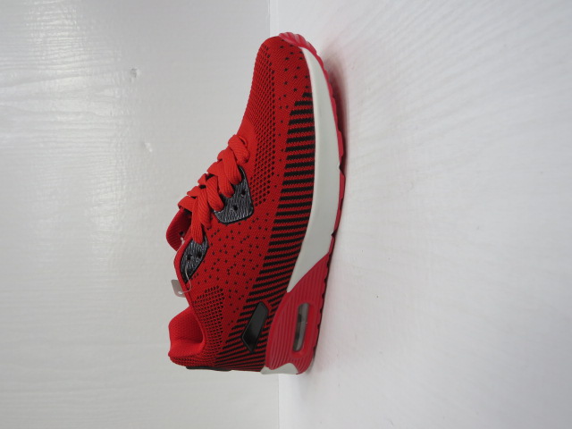 Sportowe Damskie D018-52 BLACK/RED 36-41