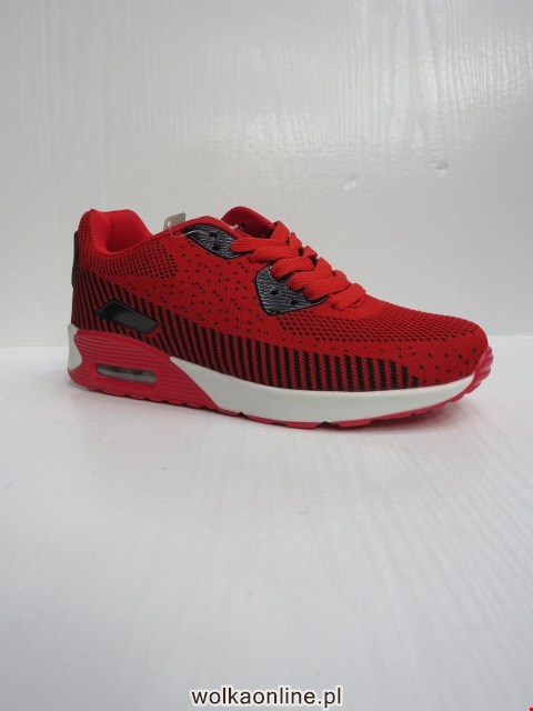 Sportowe Damskie D018-52 BLACK/RED 36-41
