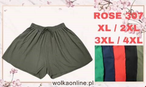 Szorty damskie ROSE 307 Mix kolor XL-4XL