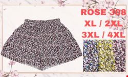 Szorty damskie ROSE 308 Mix kolor XL-4XL