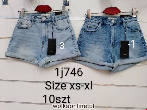 Szorty damskie 1J746 1 kolor XS-XL