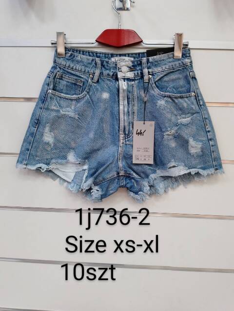Szorty damskie 1J736-2 1 kolor XS-XL 1