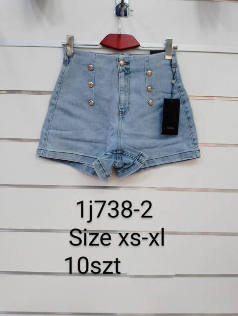 Szorty damskie 1J738-2 1 kolor XS-XL 1