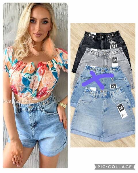 Szorty damskie 6458 1 kolor XS-XL 1