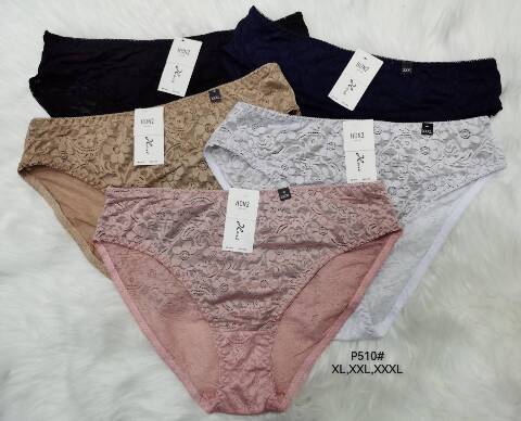 Majtki damskie P510 Mix kolor XL-3XL