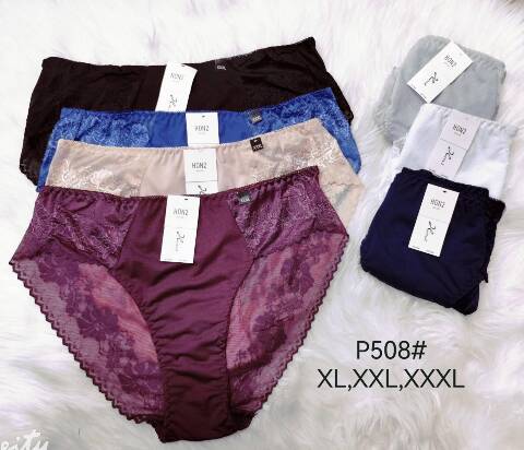 Majtki damskie P508 Mix kolor XL-3XL